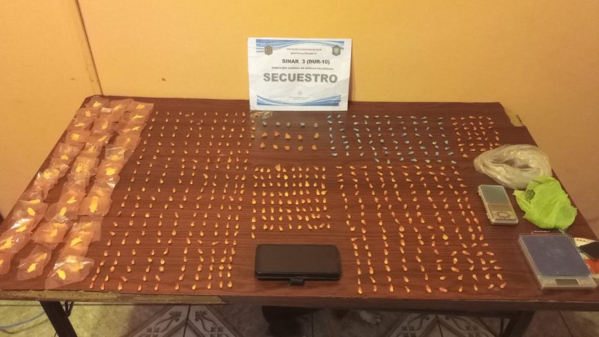 Policía de Salta secuestró más de mil dosis de drogas desde una boca de expendió de zona este