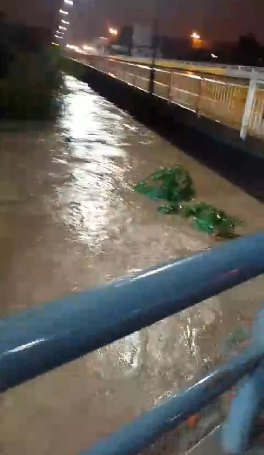 Desde el municipio informaron que sigue el trabajo desde las 22 de anoche a los afectados por el temporal