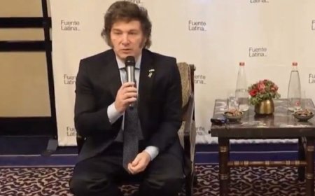 Milei llamó "delincuente" a la oposición y la acusó de "descuartizar" la Ley Ómnibus: "Les roban a los argentinos"