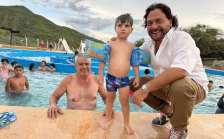 En El Préstamo, Gustavo Sáenz compartió con las familias el primer fin de semana gratis para niños y jubilados salteños