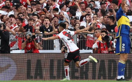 El superclásico quedó sin dueño: River y Boca igualaron 1 a 1 en el Monumental