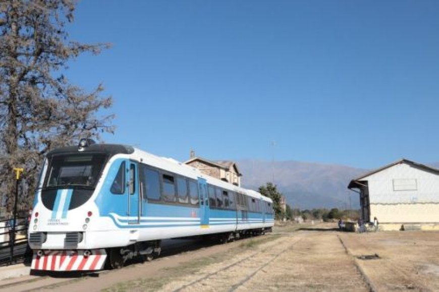 Sube el tren en Salta