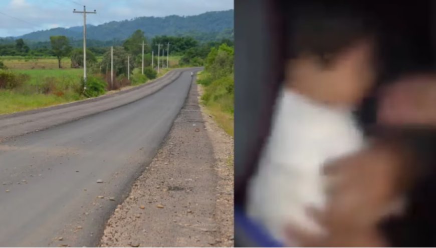 INSOLITO - Encontraron a un bebé caminando descalzo en medio de una ruta entre Salta y Bermejo