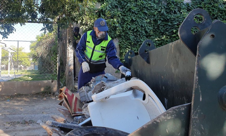 Este martes continuará el descacharrado en la zona este de la ciudad