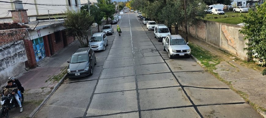 Avanzan las obras de arreglo de calles en la ciudad