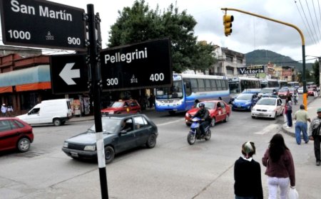 ATENCION - Desde hoy habrá cambios en la circulación sobre calle Pellegrini, será por 5 días