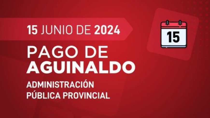 El Gobierno pagará el medio aguinaldo el 15 de junio