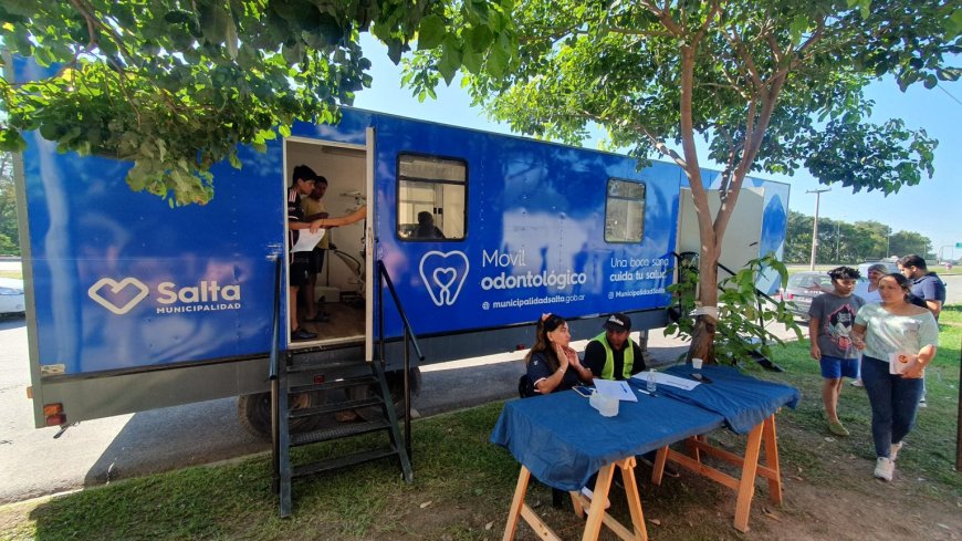 Desde hoy  el Móvil Odontológico se instalará en la UNSa