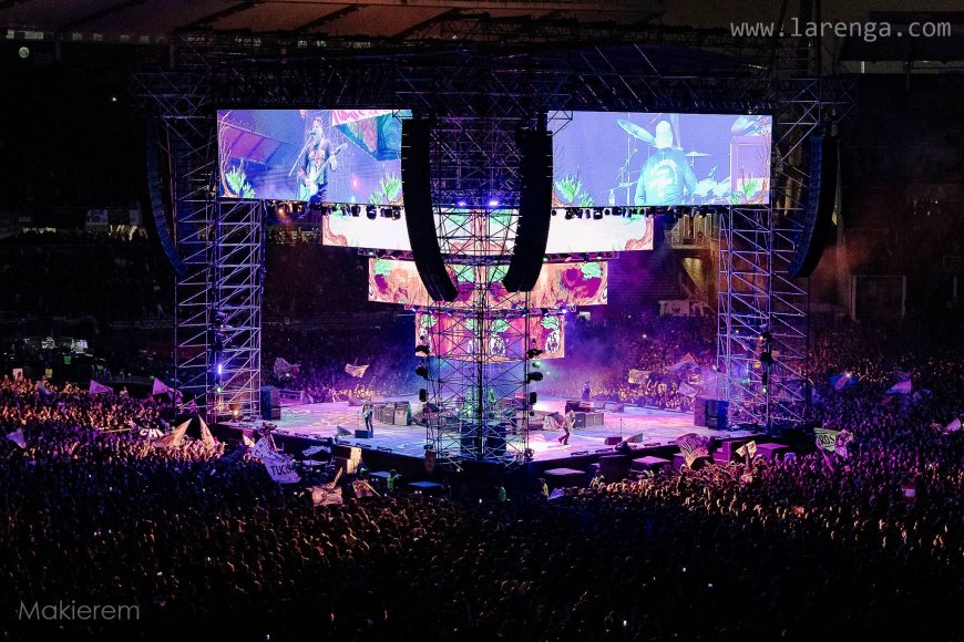 Una vez más "La Renga " con un nuevo banquete para la historia, hizo temblar el estadio Kempes