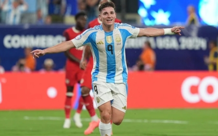 Argentina le ganó a Canadá y llegó a la final de la Copa América
