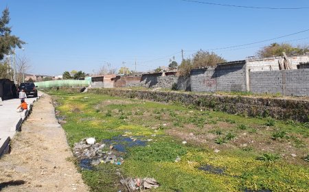 La Municipalidad inició la limpieza del canal Tinkunaku