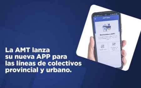 La AMT lanzará en el interior la nueva APP para las líneas de colectivos provincial y urbano