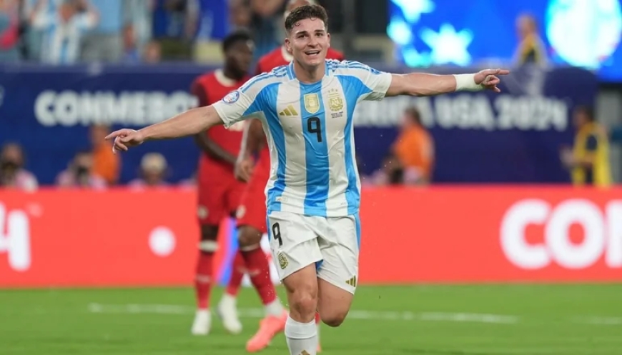 Argentina le ganó a Canadá y llegó a la final de la Copa América