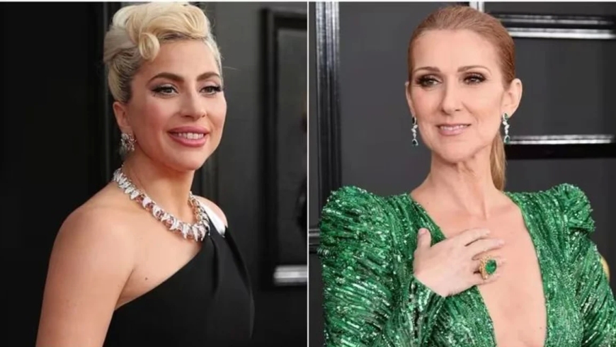 Céline Dion y Lady Gaga en la ceremonia de apertura de los Juegos Olímpicos París 2024