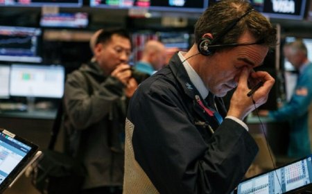 INTERNACIONALES -  Lunes Negro: la peor caída en más de 30 años, por temor a una recesión en EEUU