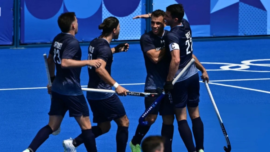 Los Leones le ganaron a Irlanda y se metieron en los cuartos de final de hockey