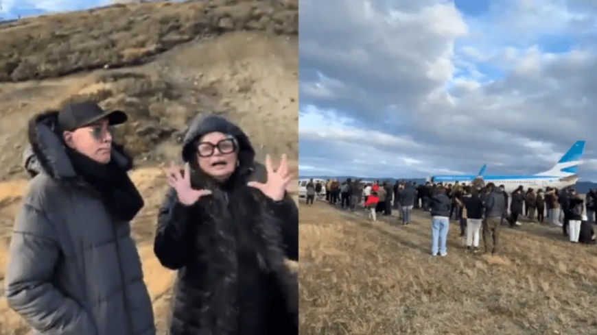 AMENAZA DE BOMBA EN VUELO QUE VIAJABA DESDE USHUAIA A BUENOS AIRES: SE ENCONTRABAN POLINO Y CARMEN BARBIERI