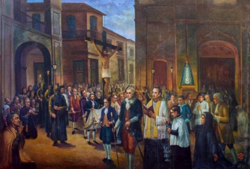 Últimos días para visitar "La Primera Procesión” de Arístene Papi totalmente restaurada