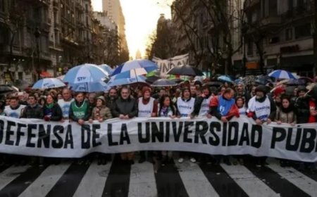 Docentes universitarios anunciaron un paro nacional de una semana