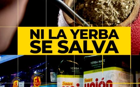 Se desplomó la venta de yerba mate: cayó casi un 10% con respecto al 2023