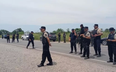 Se recuperan los policías heridos en la toma de la ruta nacional 50 en Orán