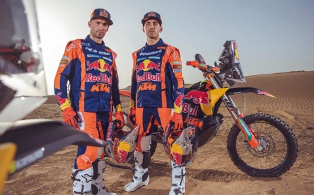KEVIN Y LUCIANO LISTOS PARA EL DAKAR