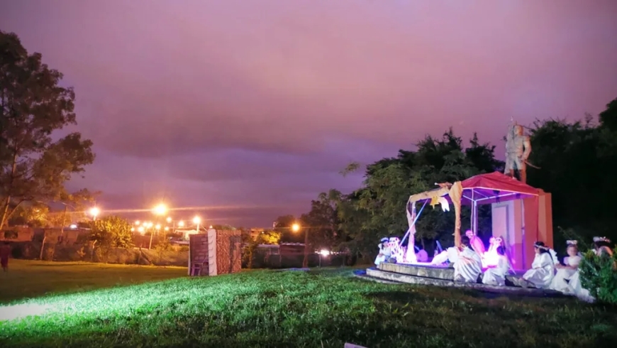 Este miércoles se realizará el tradicional Pesebre Viviente en Casona de Castañares