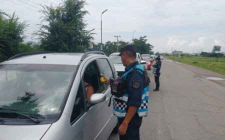 SEGURIDAD VIAL -  Seguridad Vial de la Policía fiscalizó más de 9 mil vehículos durante el fin de semana