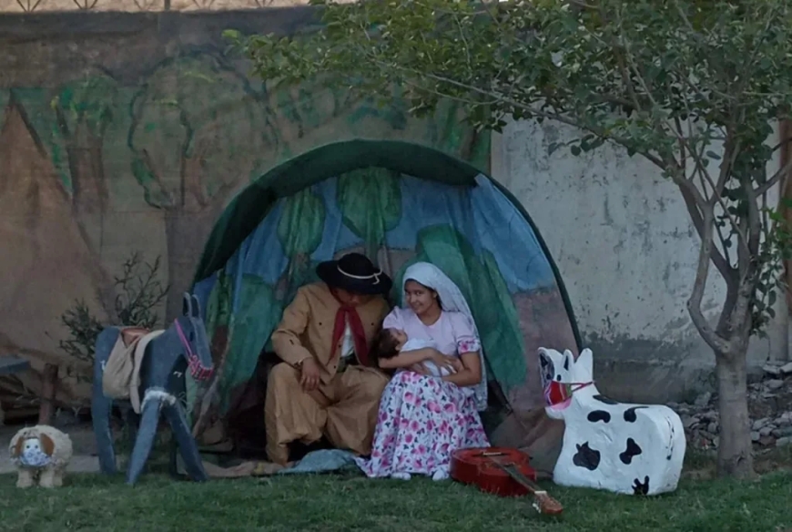 El próximo lunes se presenta el “Pesebre Viviente Criollo” al anfi del parque San Martín