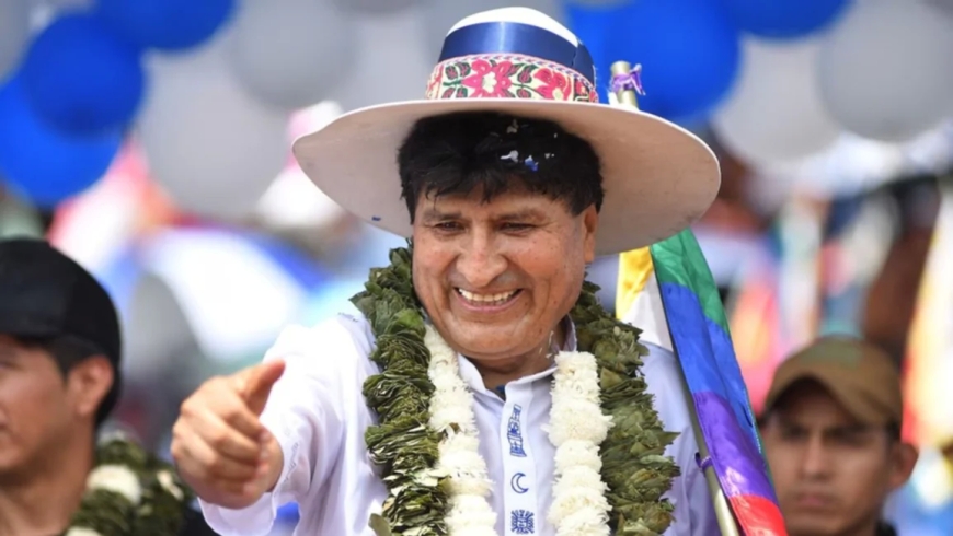 Evo Morales anunció su candidatura para las elecciones en Bolivia