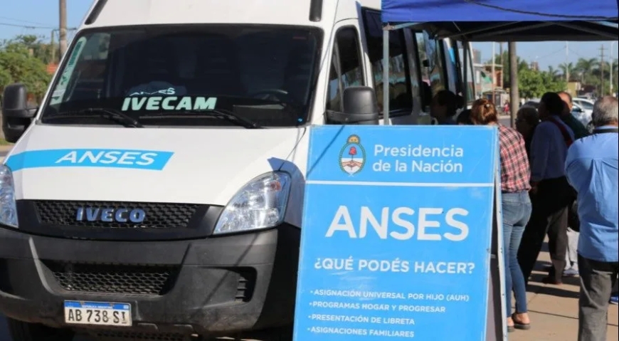 Suspendieron el operativo de Anses en los barrios