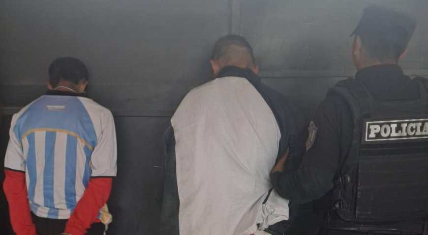 Detenidos por robo calificado a comercio en barrio Solidaridad