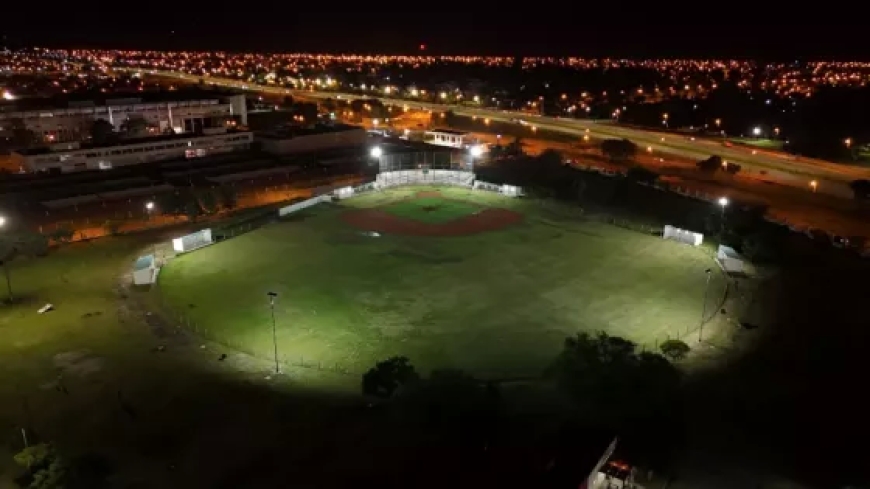 En el Parque del Bicentenario se inaugurará una cancha de béisbol de primer nivel