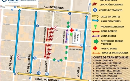 Operativos de tránsito por Semana Santa y el aniversario de la Fundación de Salta
