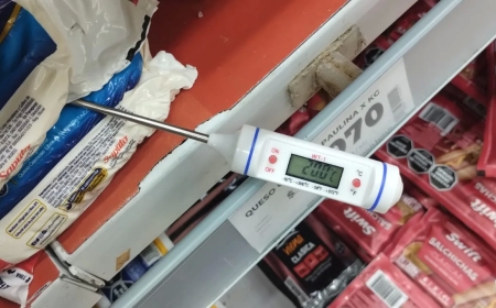 Control Comercial decomisó en un súper 1500 kilos de mercadería en mal estado