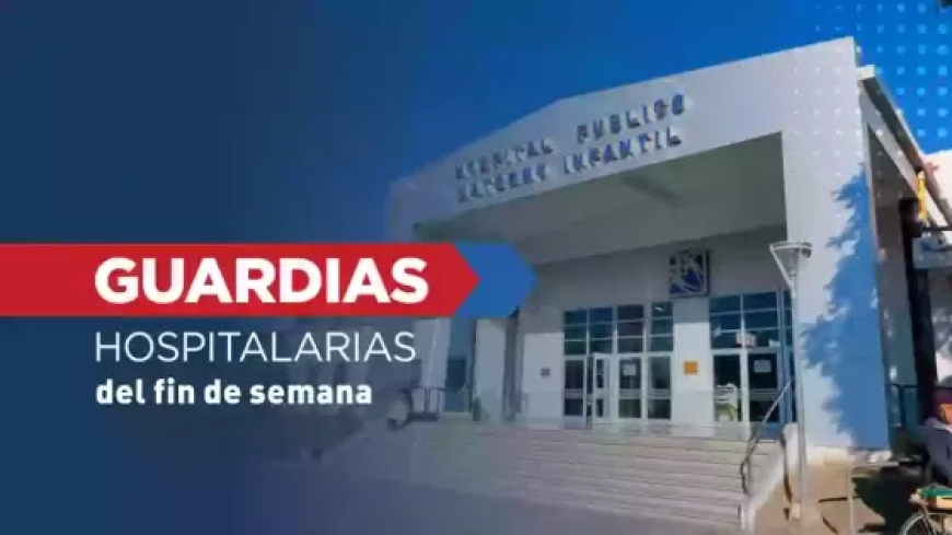 Más de 2900 personas fueron asistidas en guardias hospitalarias durante el fin de semana