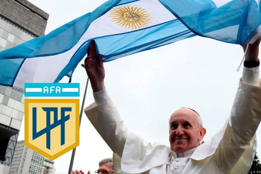 Hermoso homenaje de la AFA al papa Francisco: "El argentino que jugó para el mundo" (Video)