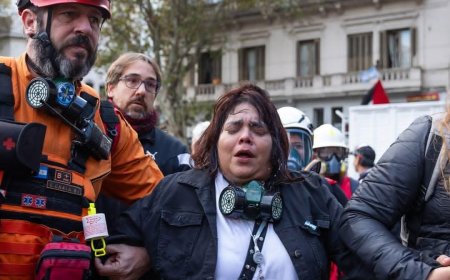 Una periodista salteña fue agredida en la marcha de los jubilados en el Congreso