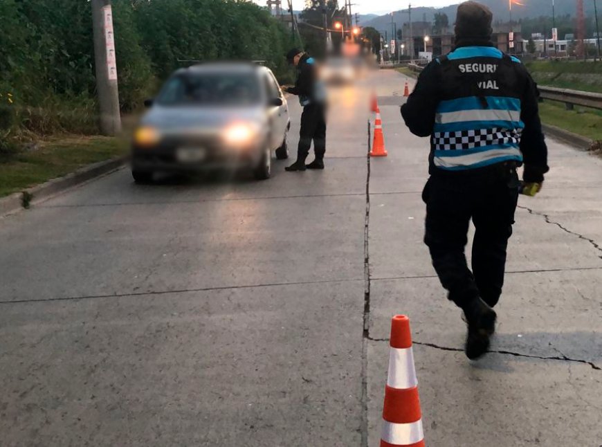 Fin de semana con mas de 1000 infracciones y 181 conductores con alcoholemia positiva por control de Vialidad