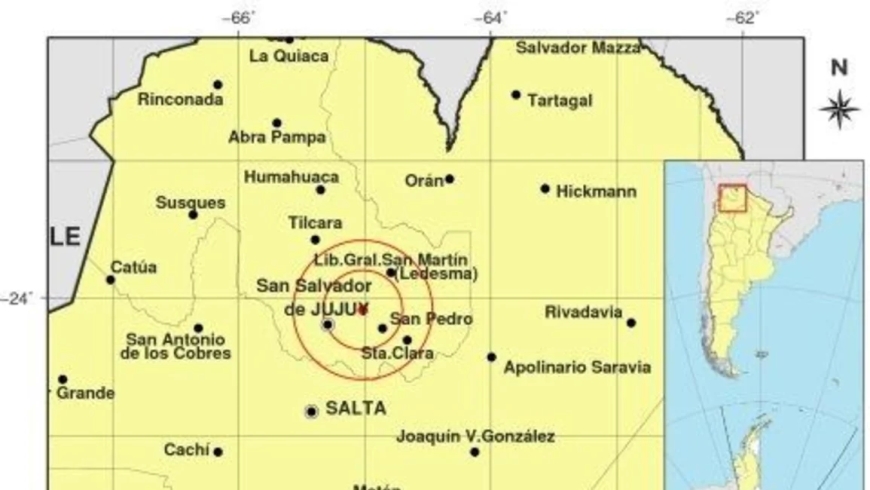 Sismo de 3.5 se sintió en algunas zonas de Jujuy