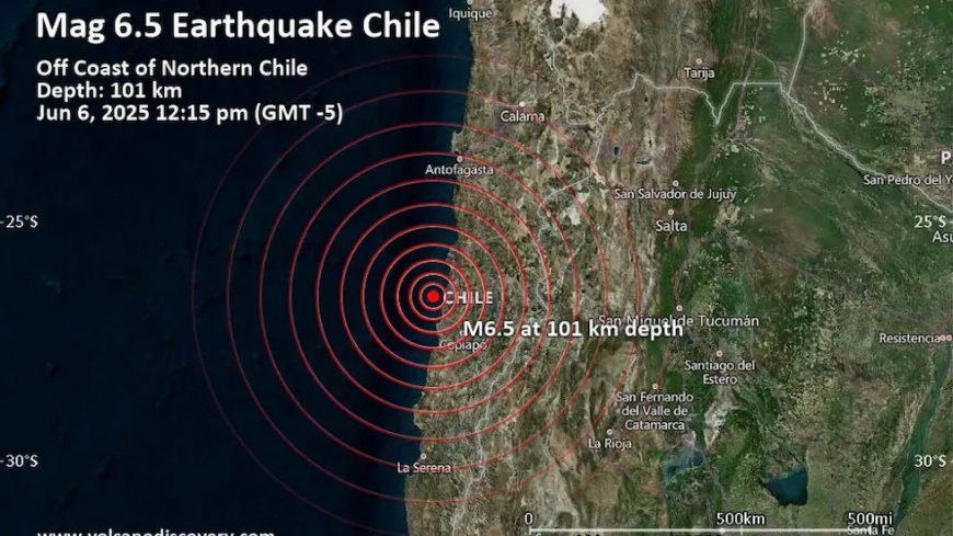 Terremoto. Un fuerte sismo de 6,4 sacudió el norte de Chile: por el momento no hay alerta de tsunami