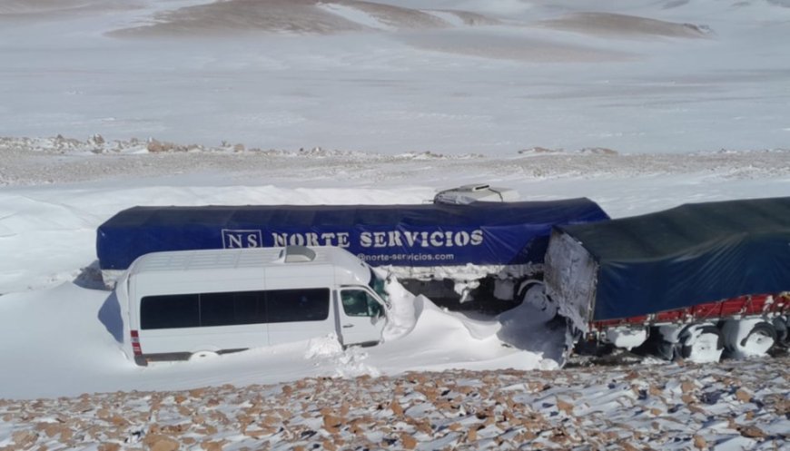 Argentinos rescatados en la cordillera chilena debido a una intensa nevada