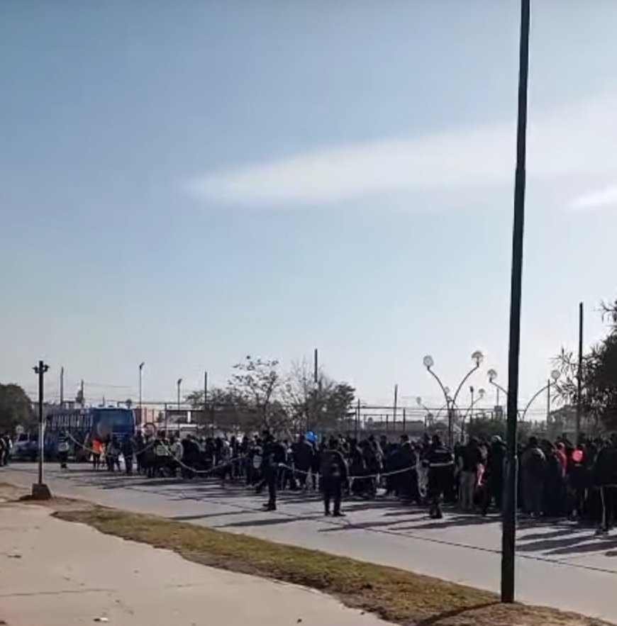 Caminata contra las adicciones en el Barrio Gauchito 