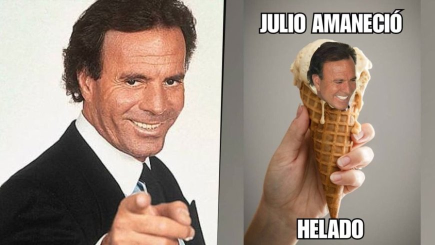 Los mejores memes de julio con el frío y Julio Iglesias como protagonista