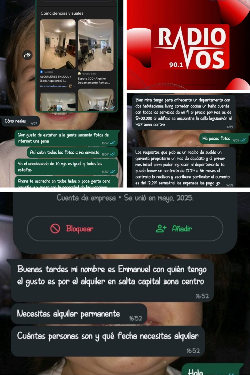 Estafas en alquileres por redes sociales: una salteña fue víctima y advierte a la comunidad