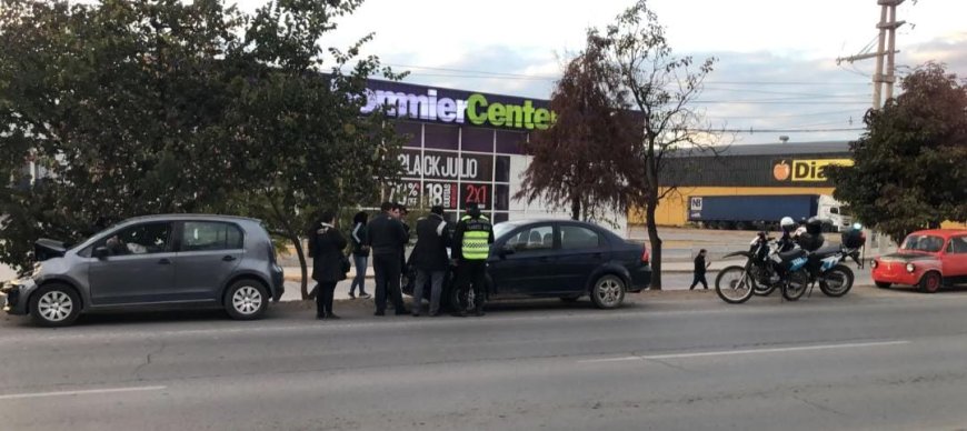 Choque en Cadena en Av. Paraguay