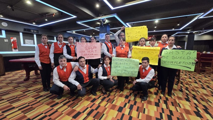 Empleados del Casino Boulevard en Paro por Irregularidades Laborales