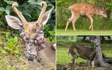 ALARMA - ¿Animales ‘zombies’?: extraña enfermedad viral que afectan a conejos, ardillas,mapaches  y ciervos en Estados Unidos