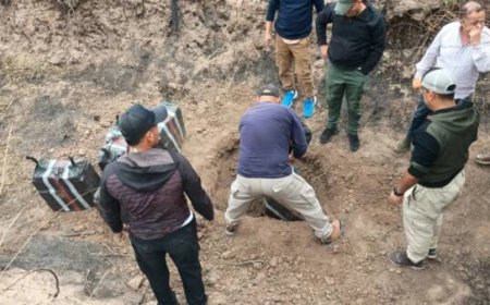 Hallan más de 200 kilos de cocaína tras el intento de aterrizaje de una avioneta en una pista clandestina en Rosario de la Frontera