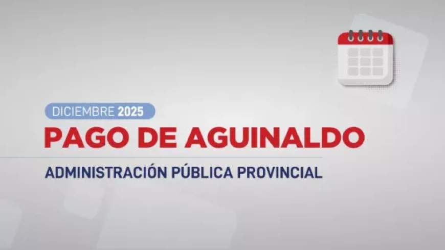 Medio aguinaldo de diciembre: se depositará el martes 16